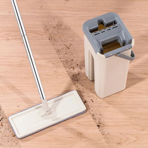 MOPA MÁGICA DE MICROFIBRA CON CUBO ESCURRIDOR
